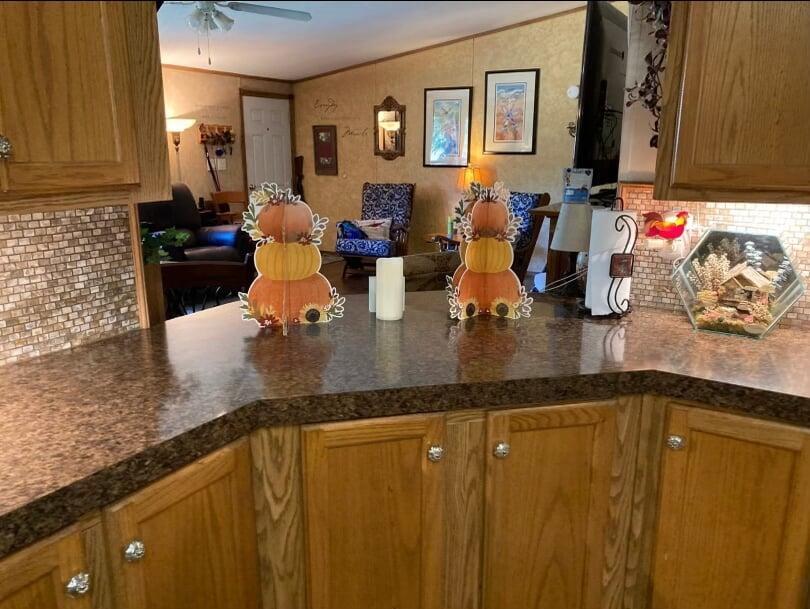 Kitchen to Living Rm